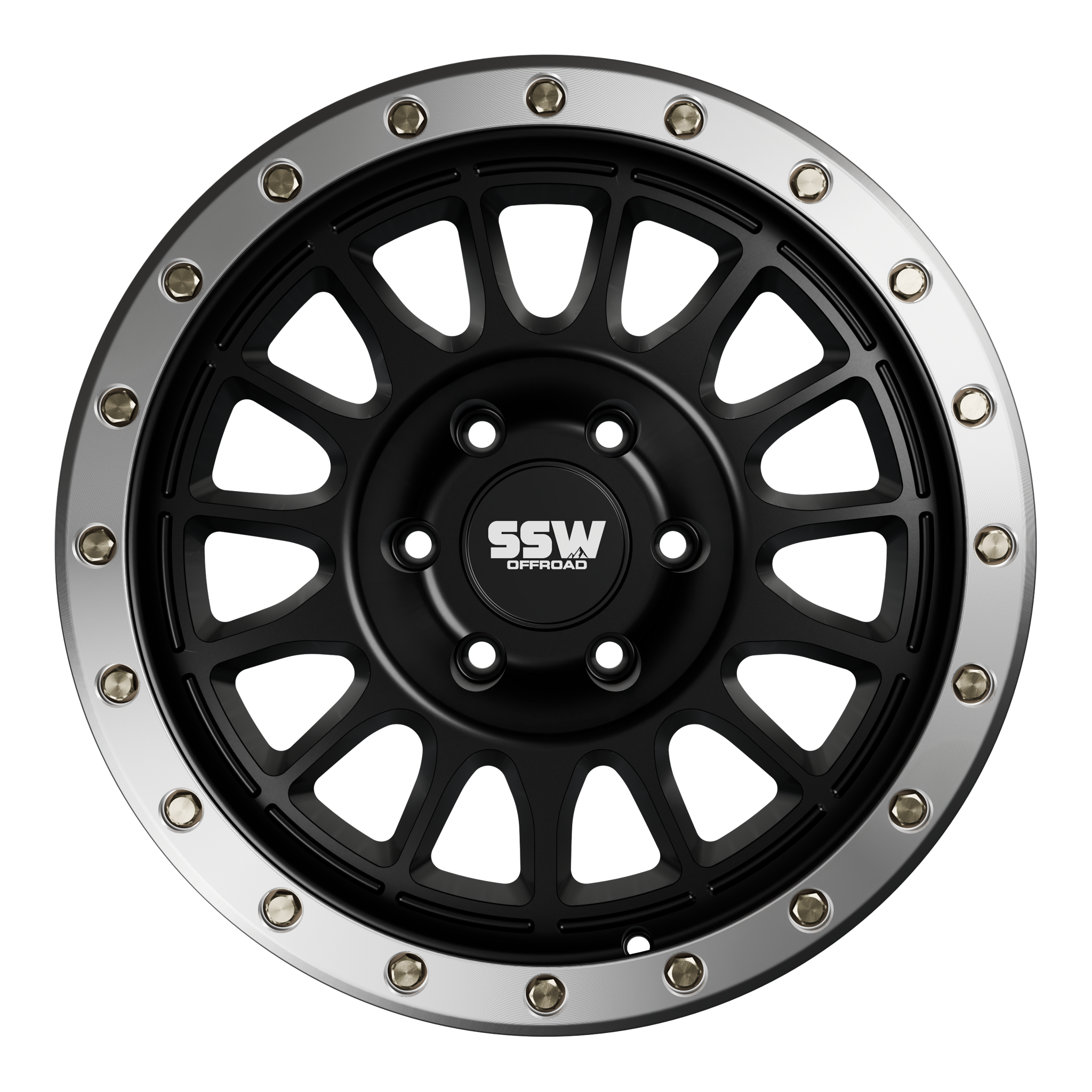 DAKAR EVO / MATTE BLACK / 17X9.0 +0