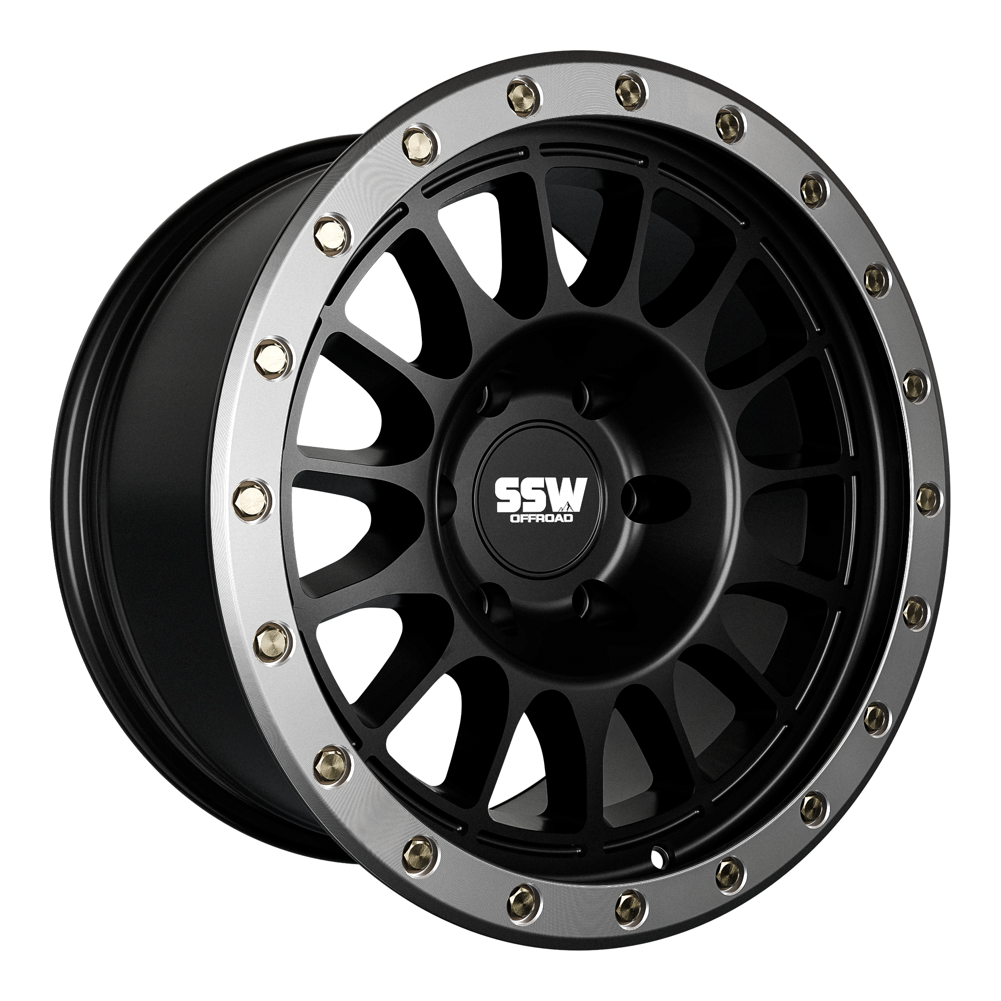 DAKAR EVO / MATTE BLACK / 17X9.0 +0