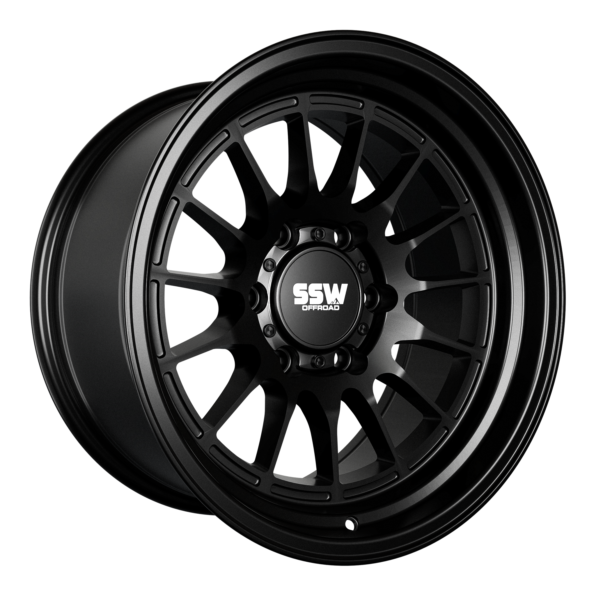 DAKAR / MATTE BLACK / 17X9.0 -25