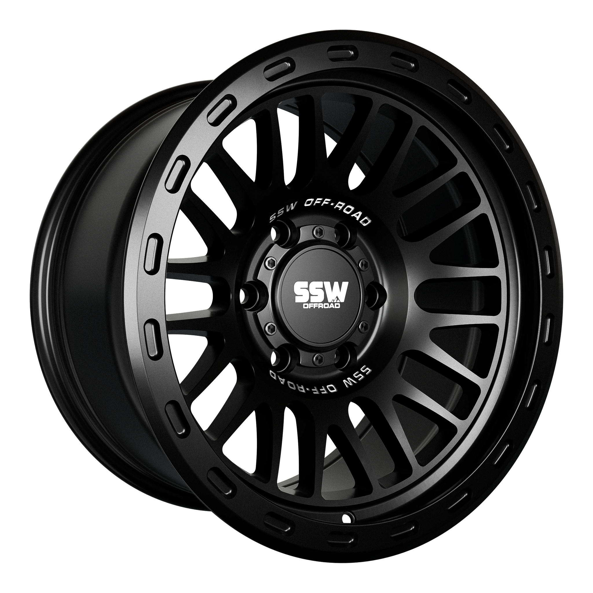 GRIFFON / MATTE BLACK / 17X9.0 -25