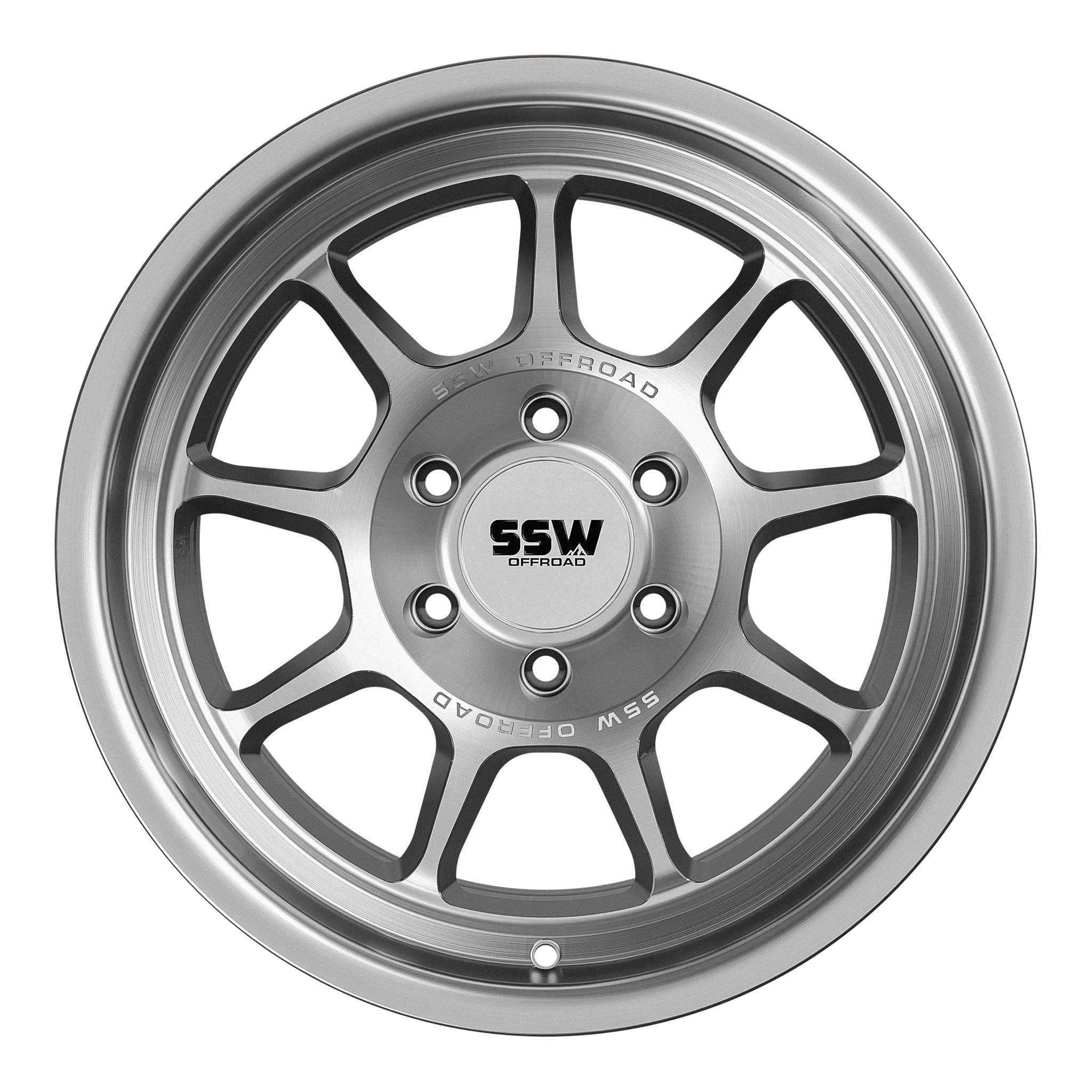 NOVA / MACHINED SILVER / 17X9.0 -25