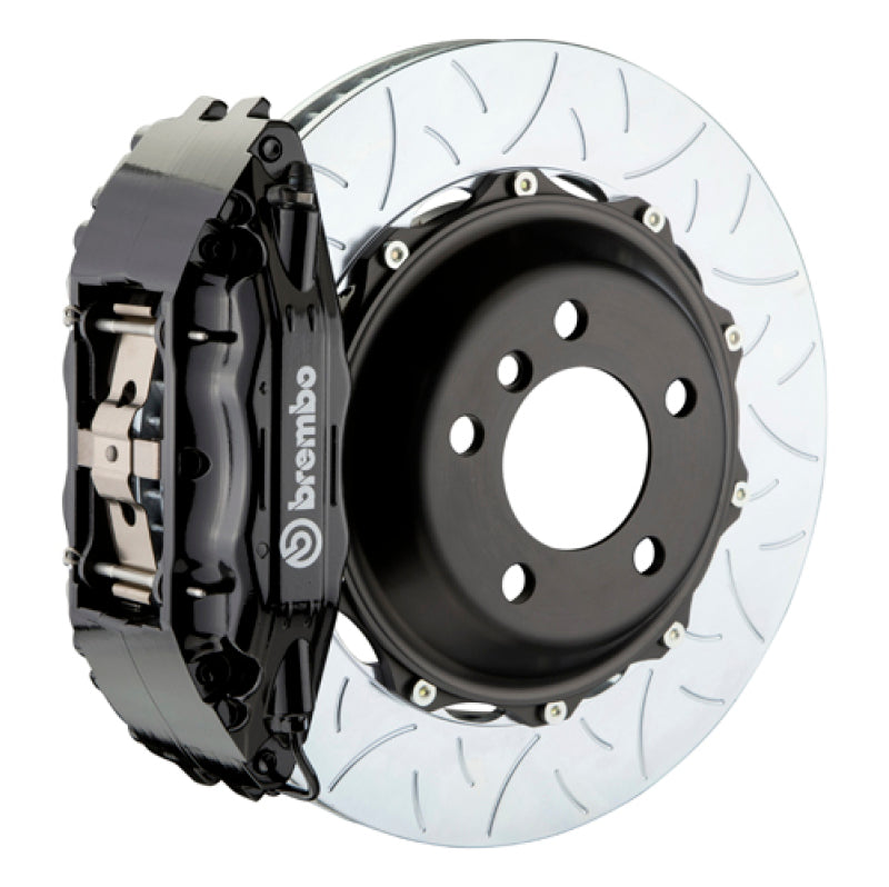 Brembo 07-14 FJ Cruiser Front GT BBK 4 Piston Cast 2pc 355x32 2pc Rotor Slotted Type-3-Black