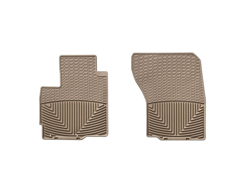 WeatherTech 08+ Mitsubishi Outlander Front Rubber Mats - Tan