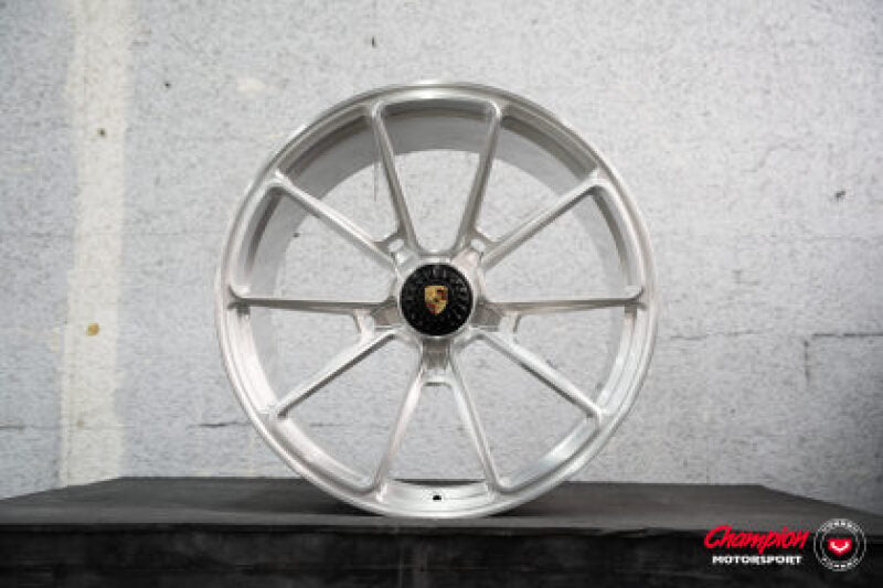 Vossen X Champion RS92 20X9/ET44/5X130/Brushed Gloss Clear Wheel/911 C2 991.2 Narrow Body - Front