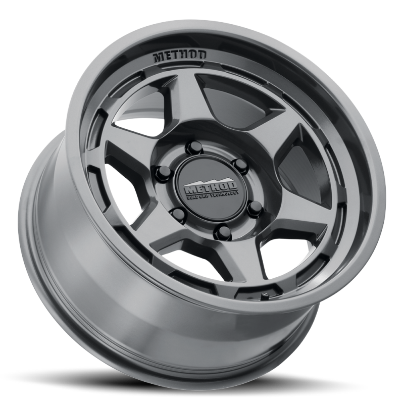 Method MR708 17x9 / -38mm Offset / 5x5 / 71.5mm CB - Gloss Titanium
