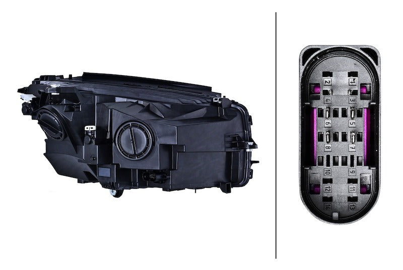 Hella 2016-2021 Mercedes-Benz GLC250 Headlight Assembly