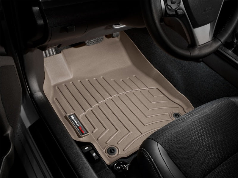 WeatherTech 09-15 Jaguar XF Front FloorLiner - Tan