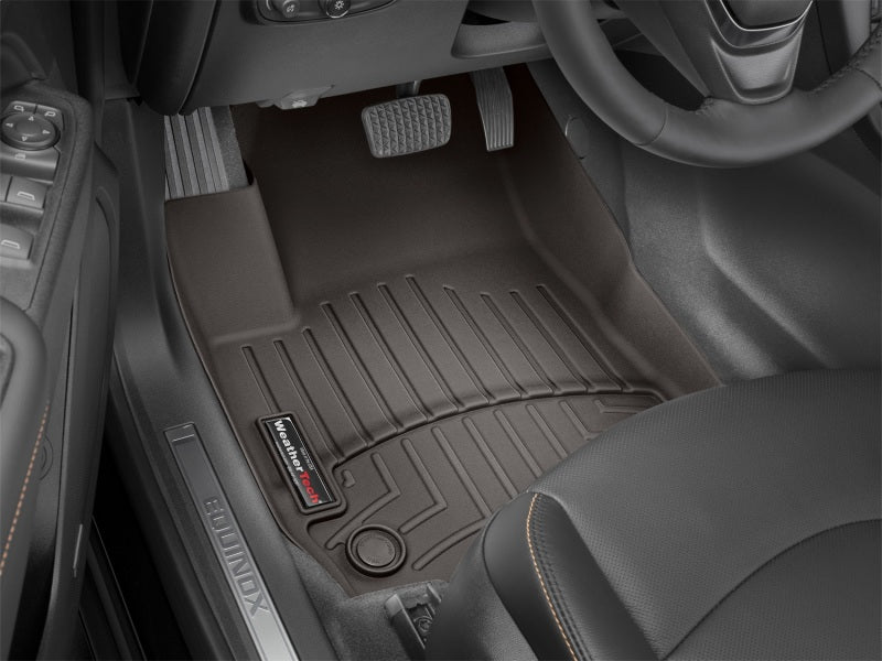 WeatherTech 2019+ Infiniti QX50 Front FloorLiner - Cocoa