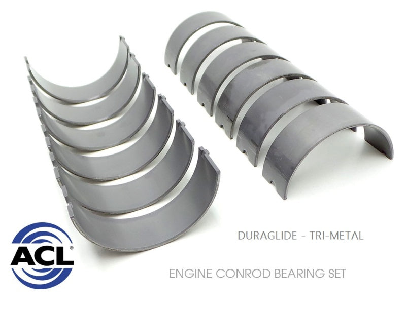 ACL 4M960P + .040 O/W FLANGE Engine Crankshaft Main Bearing Set