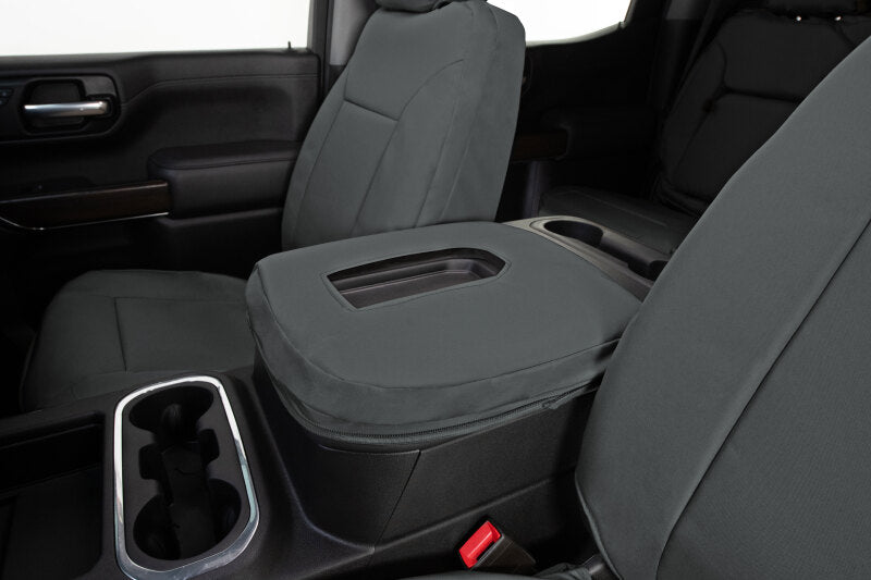Covercraft 22-24 Nissan Frontier Endura PrecisionFitSecond Row Seat Covers - Charcoal/Charcoal