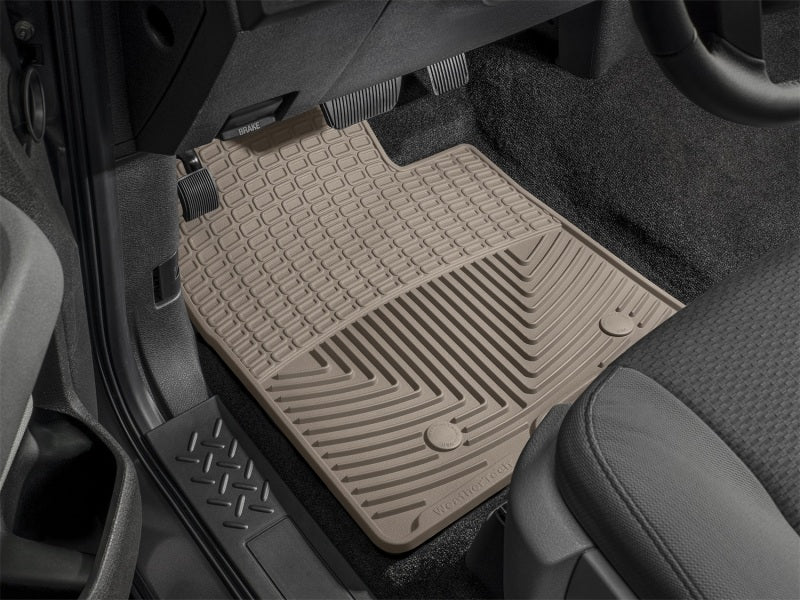 WeatherTech 04+ Mazda Mazda 3 Front Rubber Mats - Tan