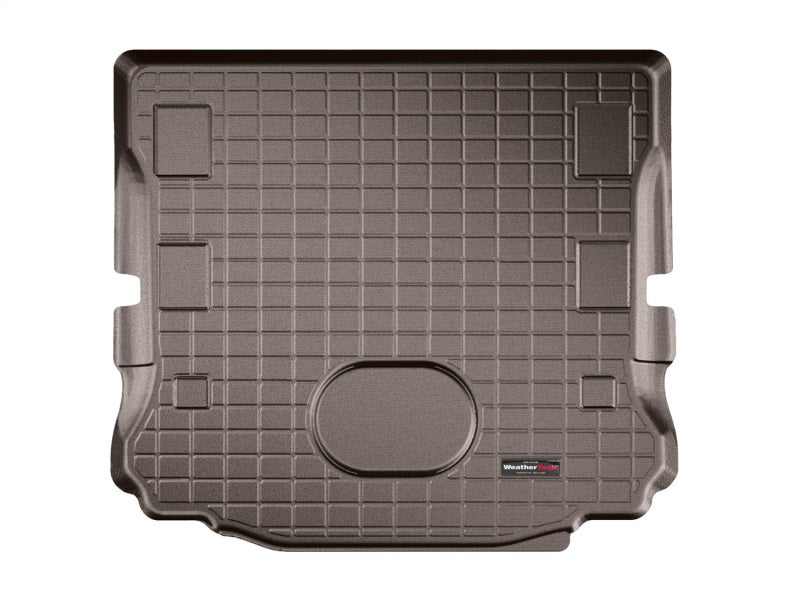 WeatherTech 2015+ Jeep Wrangler Cargo Liner - Cocoa (Works w/Alpine Premium 9-Speakers)