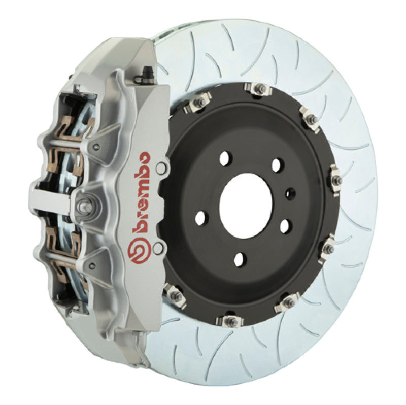 Brembo 00-06 Suburban Front GT BBK 8 Piston Cast 380x34 2pc Rotor Slotted Type3-Silver