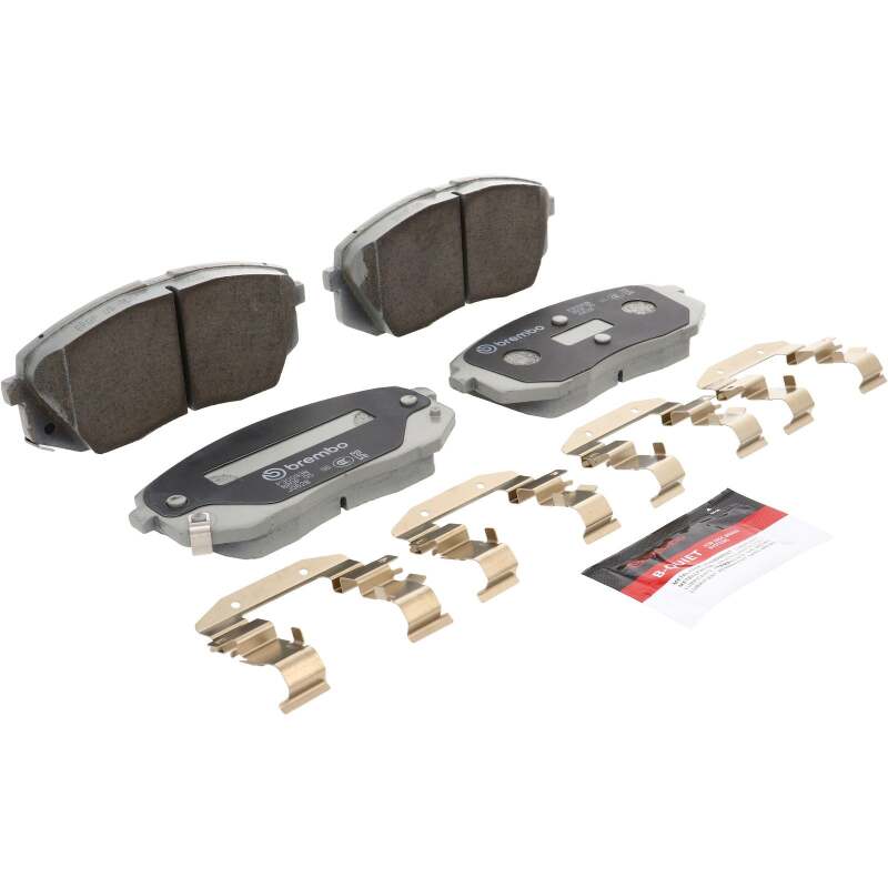 Brembo OE 2018 Hyundai Elantra/18-20 Elantra GT/Kona/19-21 Veloster Ceramic Brake Pad - Front