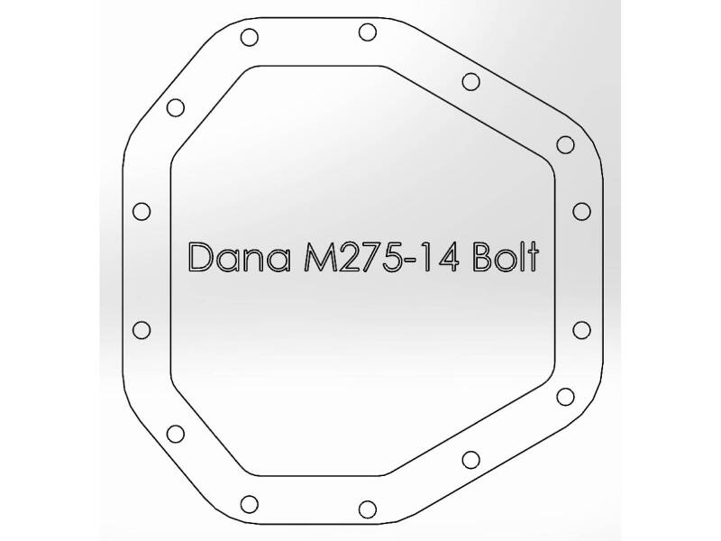 aFe Power Front/Rear Diff Cover Kit w/ Oil 17-22 Ford Diesel V8 (Dana Super 60 & Dana M275-14)