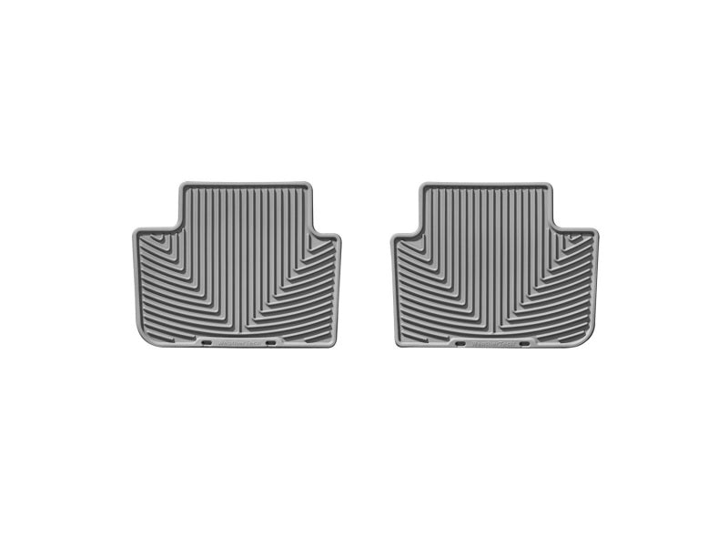 WeatherTech 04+ BMW X3 Rear Rubber Mats - Grey