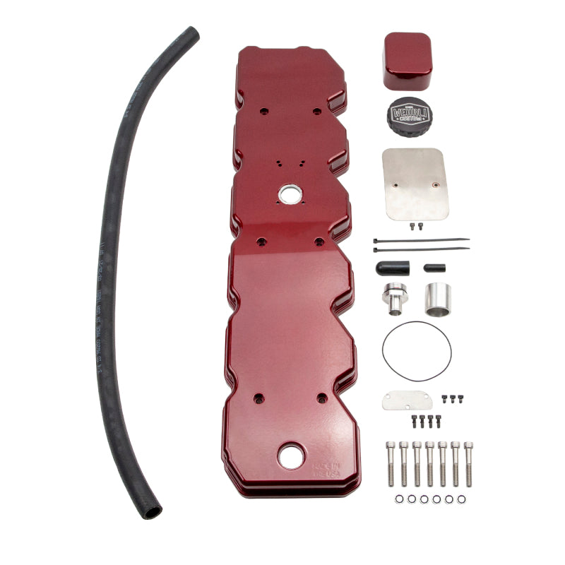 Wehrli 06-18 Cummins WCFab X D&J Precision Billet Valve Cover - Bengal Blue