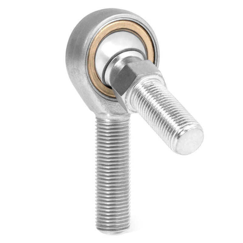 QA1 V Series 3-Pc Rod End - Male/Right Hand - 8mm Bore x M8x1.25 w/Stud - Carbon Steel