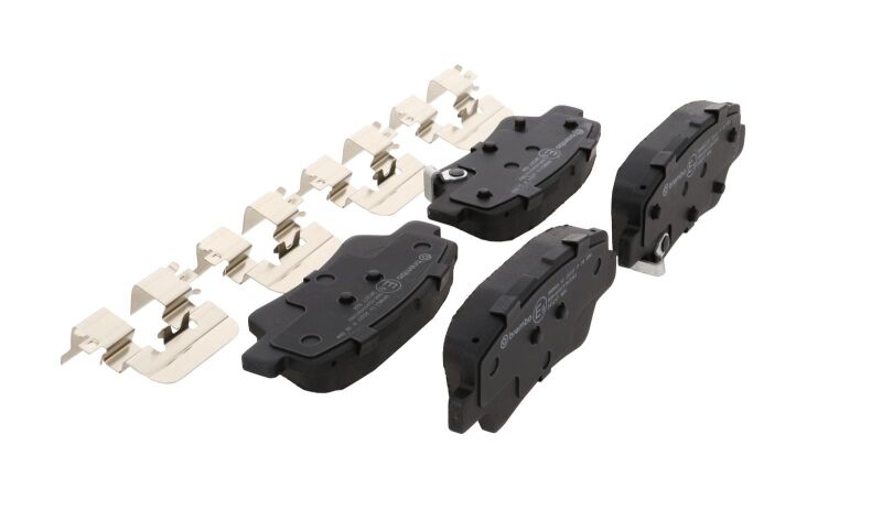 Brembo OE 2017 Hyundai Elantra/18-22 Ioniq/18-19 Sonata/16-17 Veloster Low-Met Brake Pad - Rear