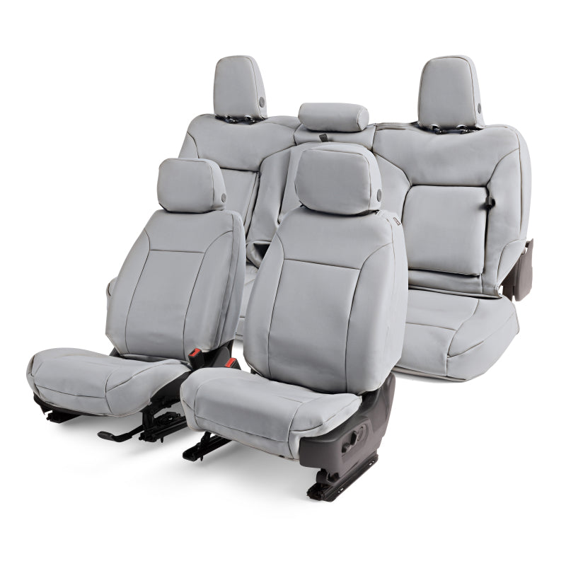 Covercraft 10-13 Lexus RX350/RX450h Leatherette PrecisionFit Custom Front Row Seat Covers - Lt Grey