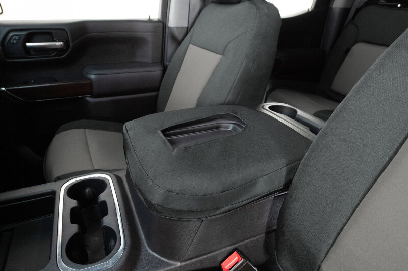 Covercraft 19-24 Dodge RAM 1500 Endura PrecisionFit Custom Second Row Seat Covers - Charcoal/Silver