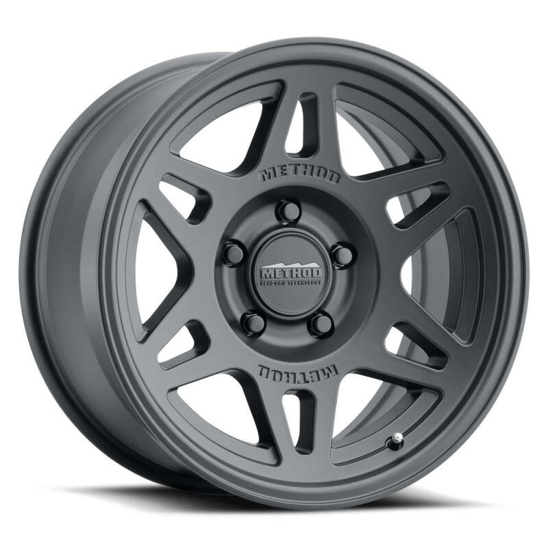 Method MR706 Bead Grip 17x8.5 25mm Offset 6x135 135mm Matte Black Wheel