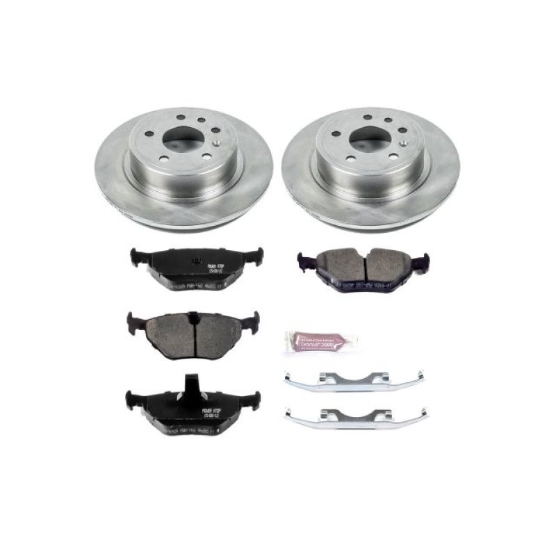 Power Stop 99-10 Saab 9-5 Rear Autospecialty Brake Kit