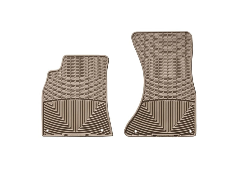 WeatherTech 09-13 Audi A4/A5 Front Rubber Mats - Tan