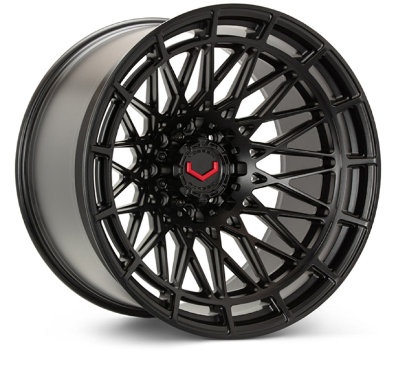 Vossen LCX-03 22x10 - 8x180 - ET18 - Super Deep - 124.3 - Satin Black Wheel