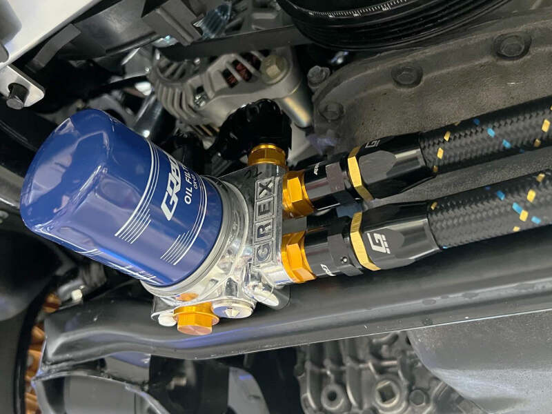 GReddy AN16 150 DEGREE HOSE END SWIVEL BLACK/GOLD ANODIZED