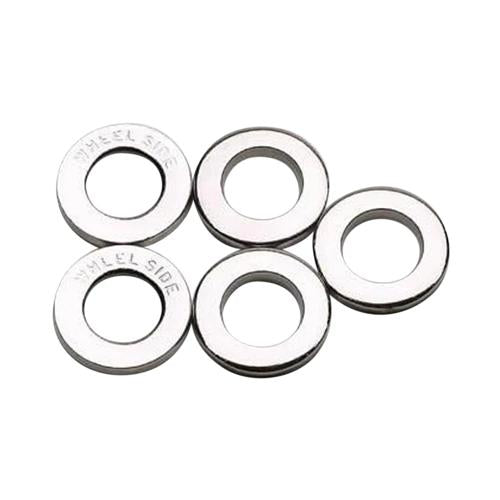 WASHER CRAGAR CENTER CHR 5-PK CLAM