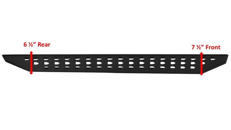 Go Rhino RB20 Running Boards 57in. Cab Length - Tex. Blk (No Drill/Mounting Brackets Req.)