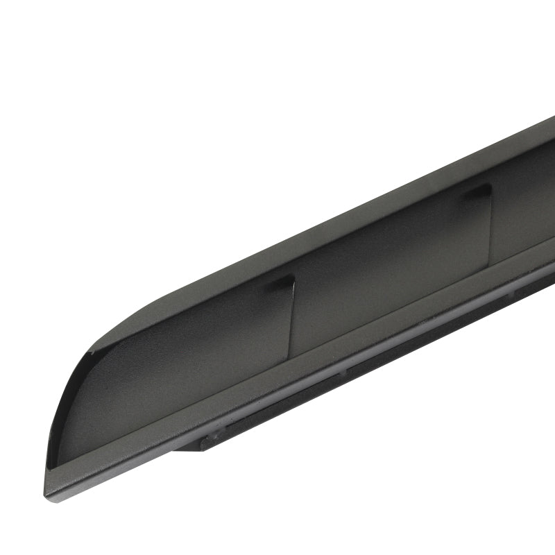 Go Rhino RB10 Slim Running Boards 57in. Cab Length - Tex. Blk (No Drill/Mounting Brackets Required)