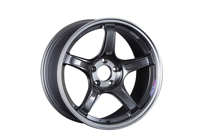 SSR GTX03 15x5.0 4x100 45mm Offset Black Graphite Wheel