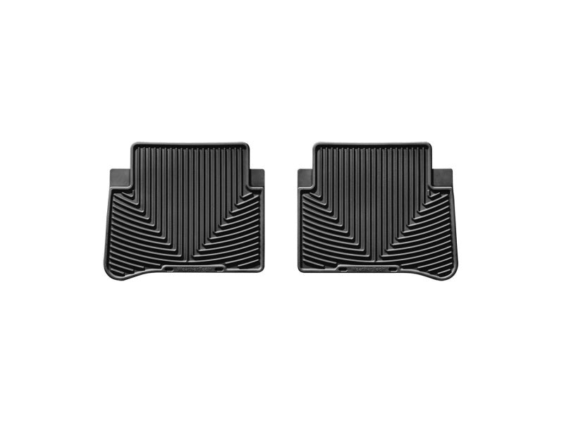 WeatherTech 09+ Nissan Maxima Rear Rubber Mats - Black