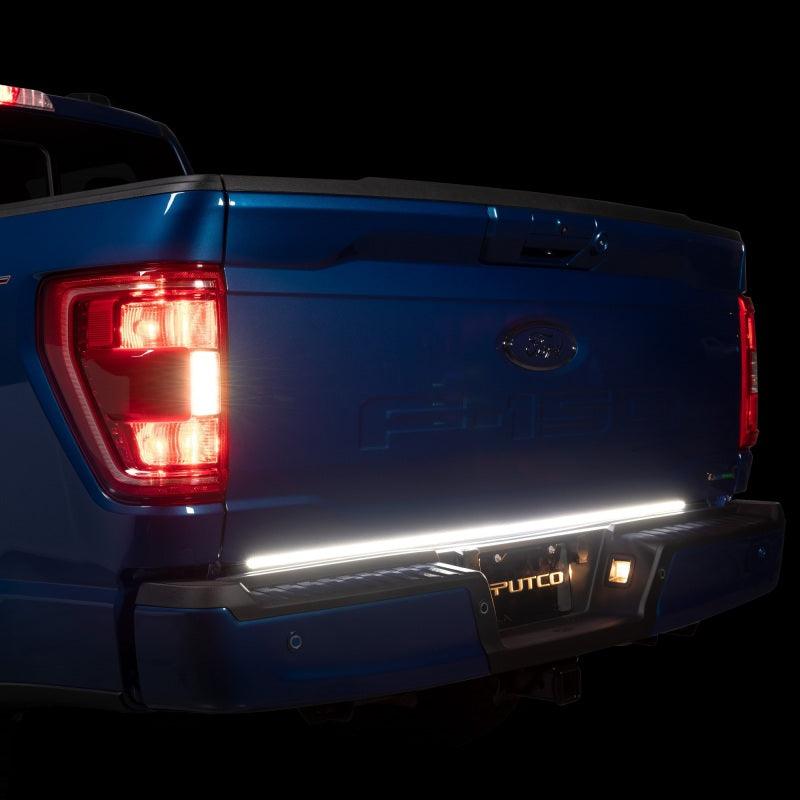 Putco 2024+ Ford F150 w/Factory LED Tail Light 60in Red Blade Tailgate Light Bar Plug-N-Play