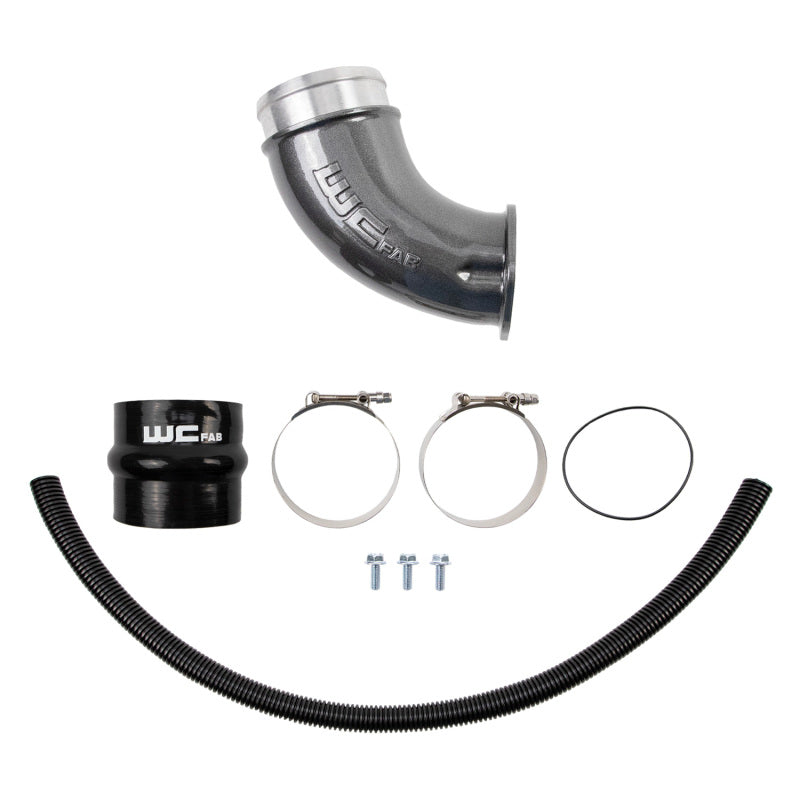 Wehrli 01-04 Duramax LB7 4in High Flow Intake Horn - Gloss White