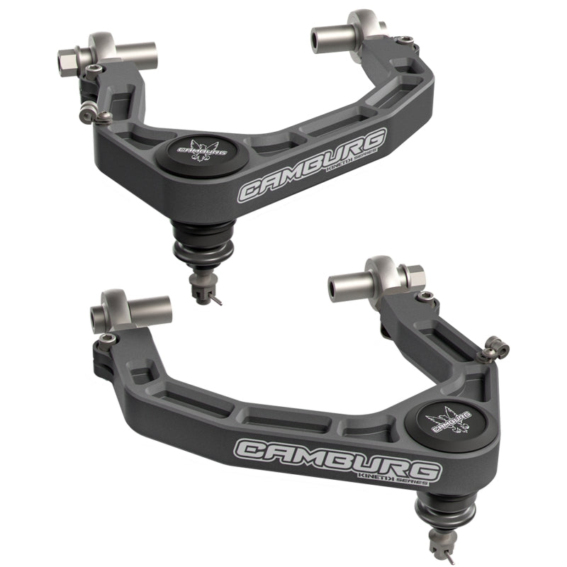 Camburg 2024+ Ford Ranger Raptor KINETIK Series Billet X-Joint XL Upper Control Arms - Gray
