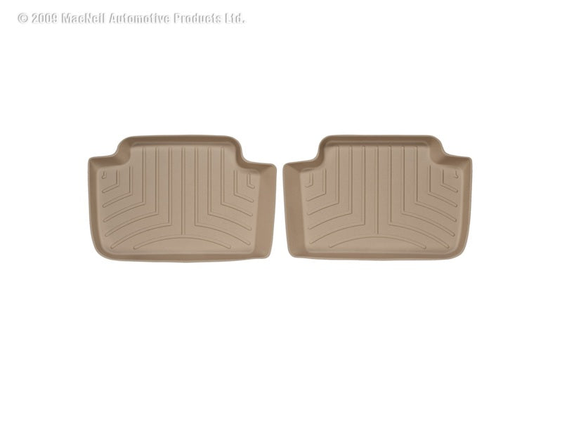 WeatherTech 04+ BMW X3 Rear FloorLiner - Tan