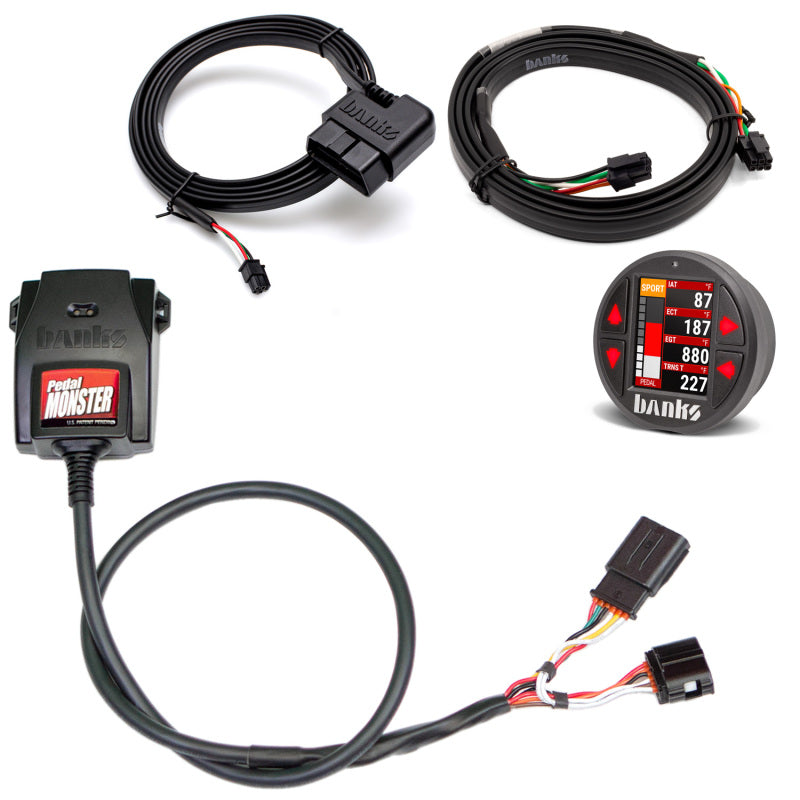 Banks Power Pedal Monster Kit Sumitomo TS 025 Sealed Series 6-Way CONFIG 2 PM-06 With iDash Pro