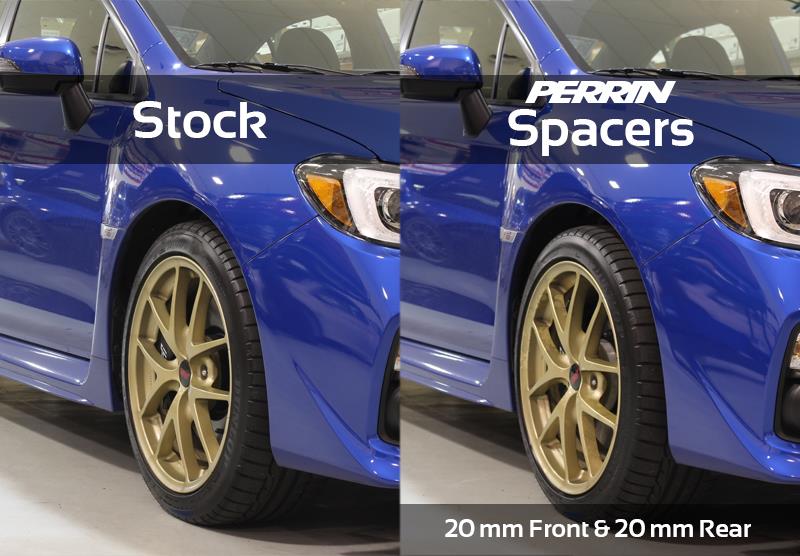 Perrin Subaru 5x114.3 20mm Wheel Spacers (One Pair)