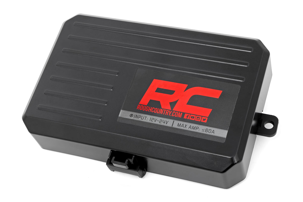 8 Gang Switch Panel | Bluetooth | RGB Backlit Buttons | Multifunction Modes