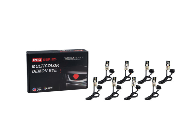 Diode Dynamics Quad Pro-Series Quad Mutlicolor Demon Eye Set