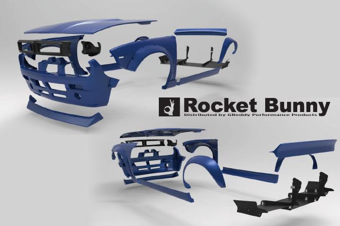 GReddy 95-98 Nissan 240SX (S14) Rocket Bunny V2 (Boss) Aero Kit **Must Ask/Call to Order**