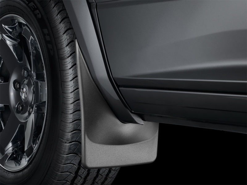 WeatherTech 2018+ GMC Terrain No Drill Mudflaps - Black