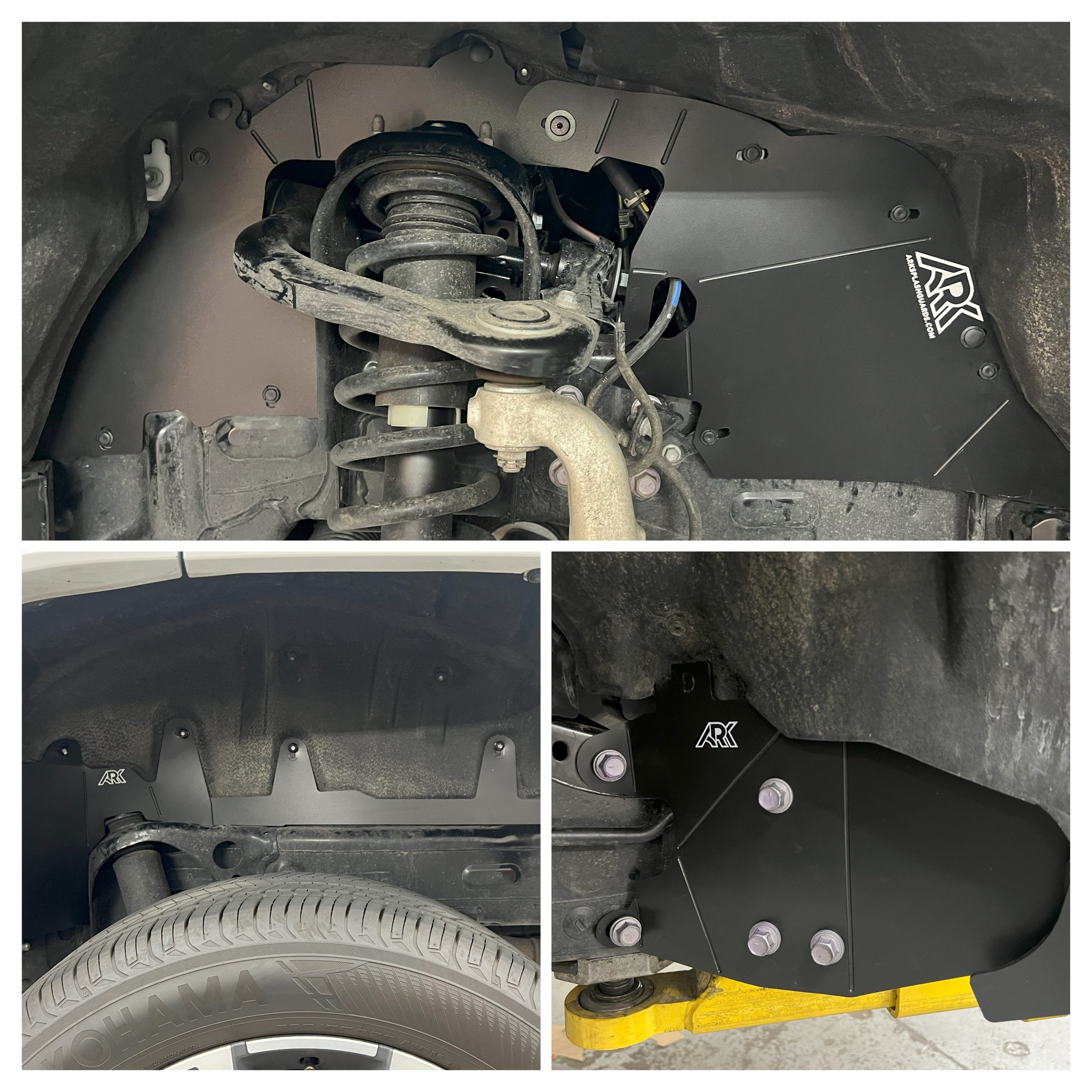 Ark Splash Guards 2020+ Toyota Highlander TriXPoly Micros Flares