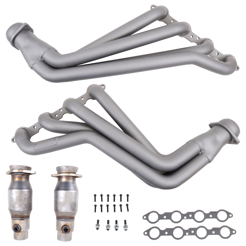 BBK 2010-15 Camaro Ls3/L99 1-7/8 Full-LenGTh Headers W/ High Flow Cats (Titanium Ceramic)