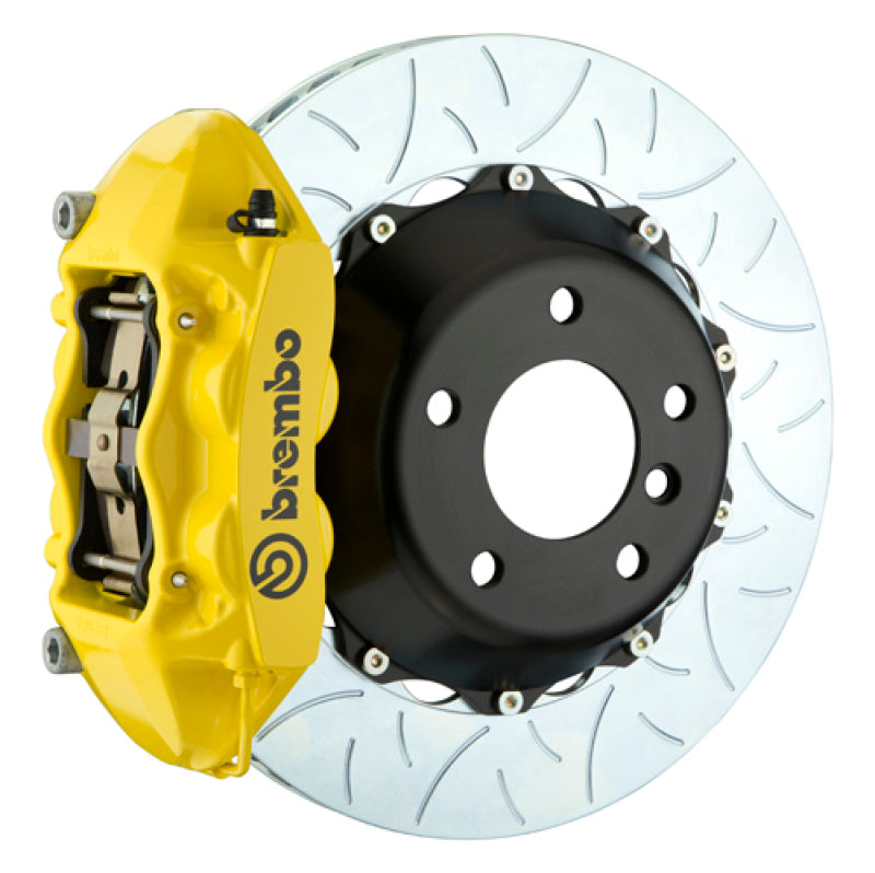 Brembo 12-16 FR-S/12-20 BRZ/17-20 86 Fr GT BBK 4 Pist Cast 345x28 2pc Rotor Slotted Type3- Yellow