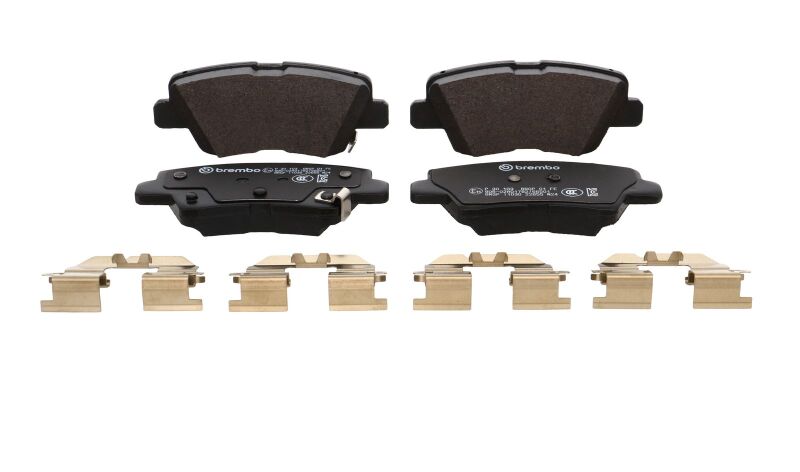 Brembo OE 21-22 Hyundai Accent/19-24 Nexo/2016 Sonata/2019 Sonata PRIME Low-Met Brake Pad - Rear
