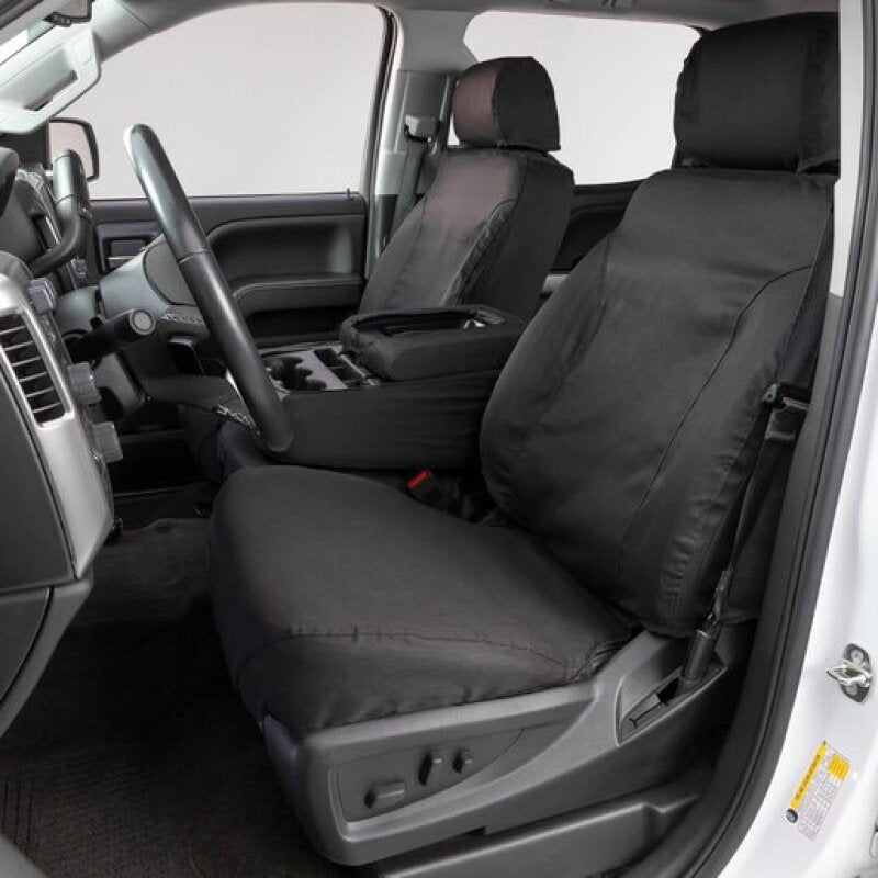 Covercraft 10-16 Chevrolet Equinox Polycotton SeatSaver Custom Front Row Seat Covers - Charcoal